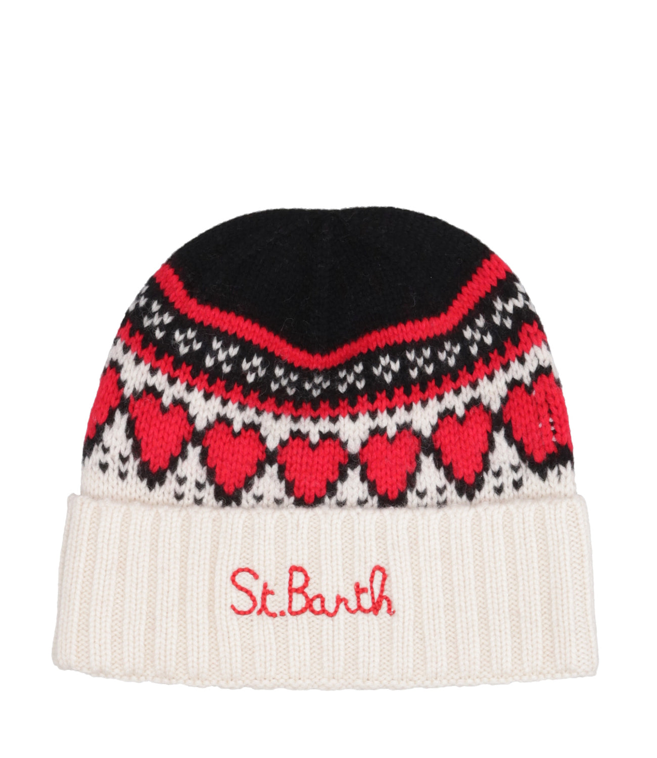 MC2 Saint Barth | Cappello Wengen Nordic W Jr Bianco e Rosso