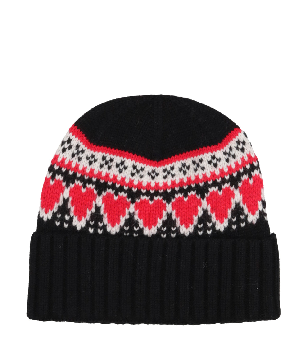 MC2 Saint Barth | Wengen Nordic W Jr Black and Red Hat