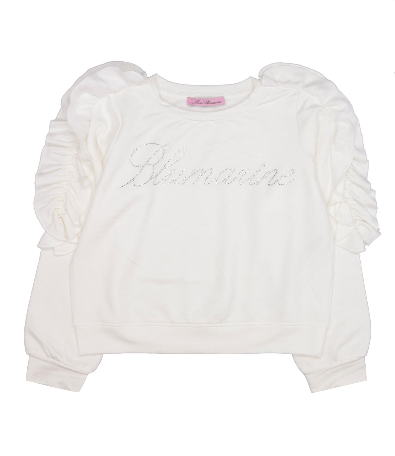 Miss Blumarine | Felpa Bianca