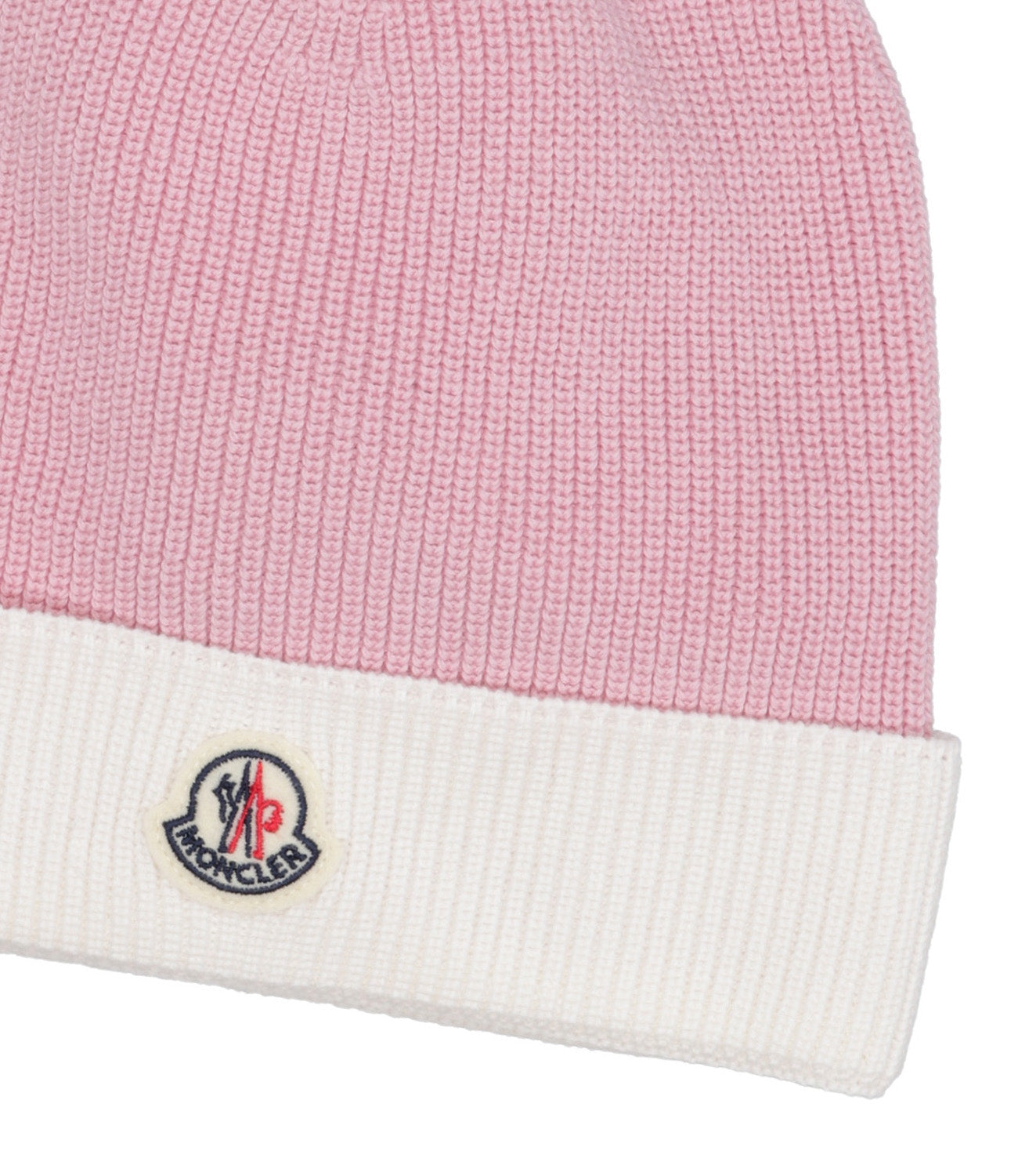 Moncler Junior | Pink and White Hat