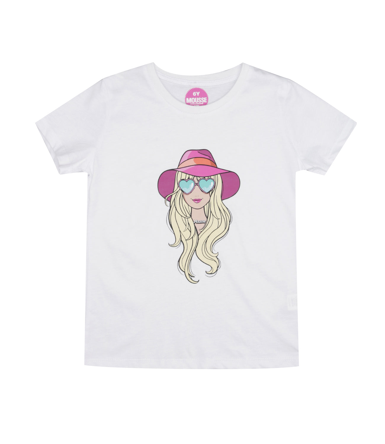 Mousse Dans La Bouche | T-Shirt Babe White