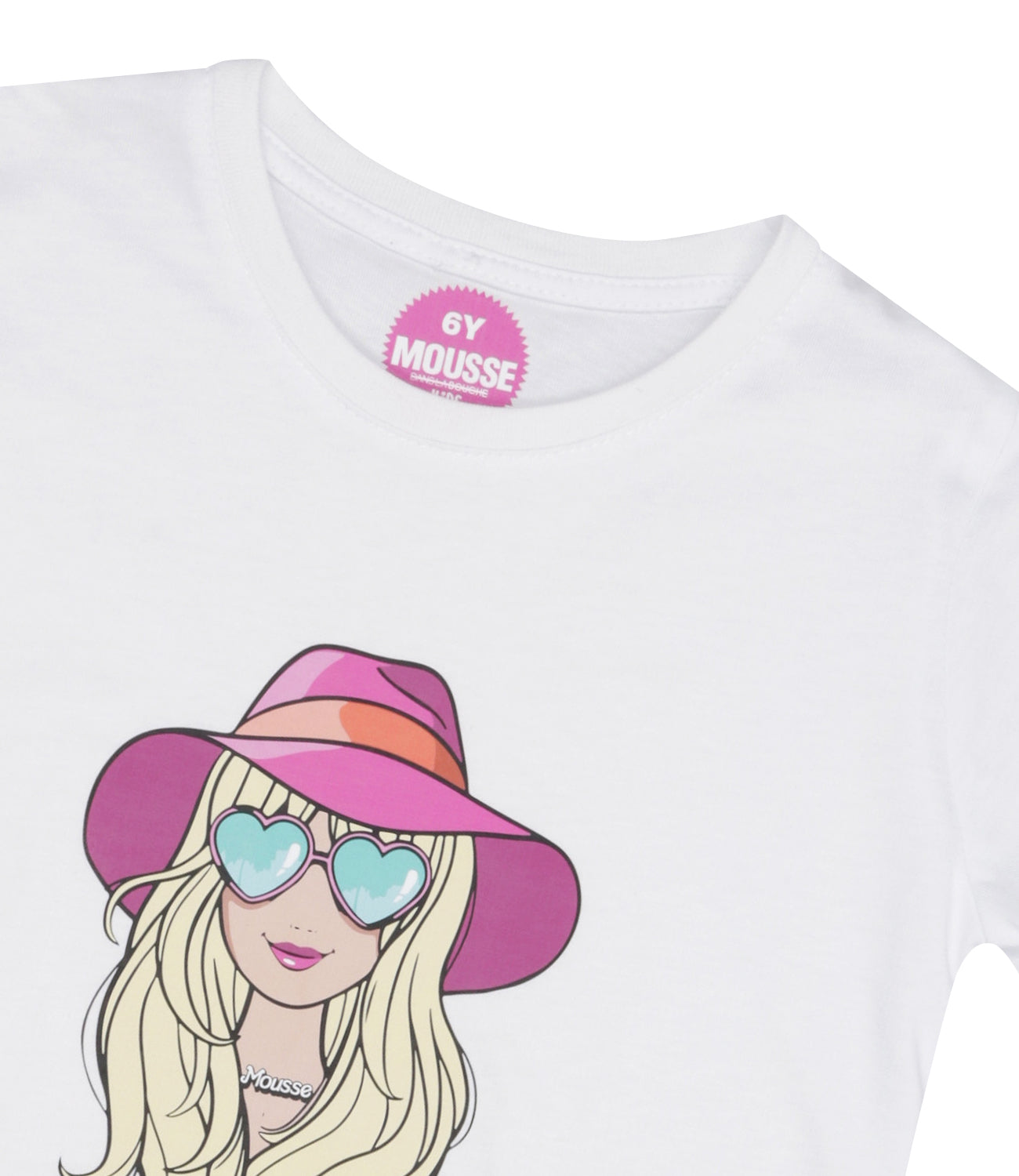 Mousse Dans La Bouche | T-Shirt Babe White