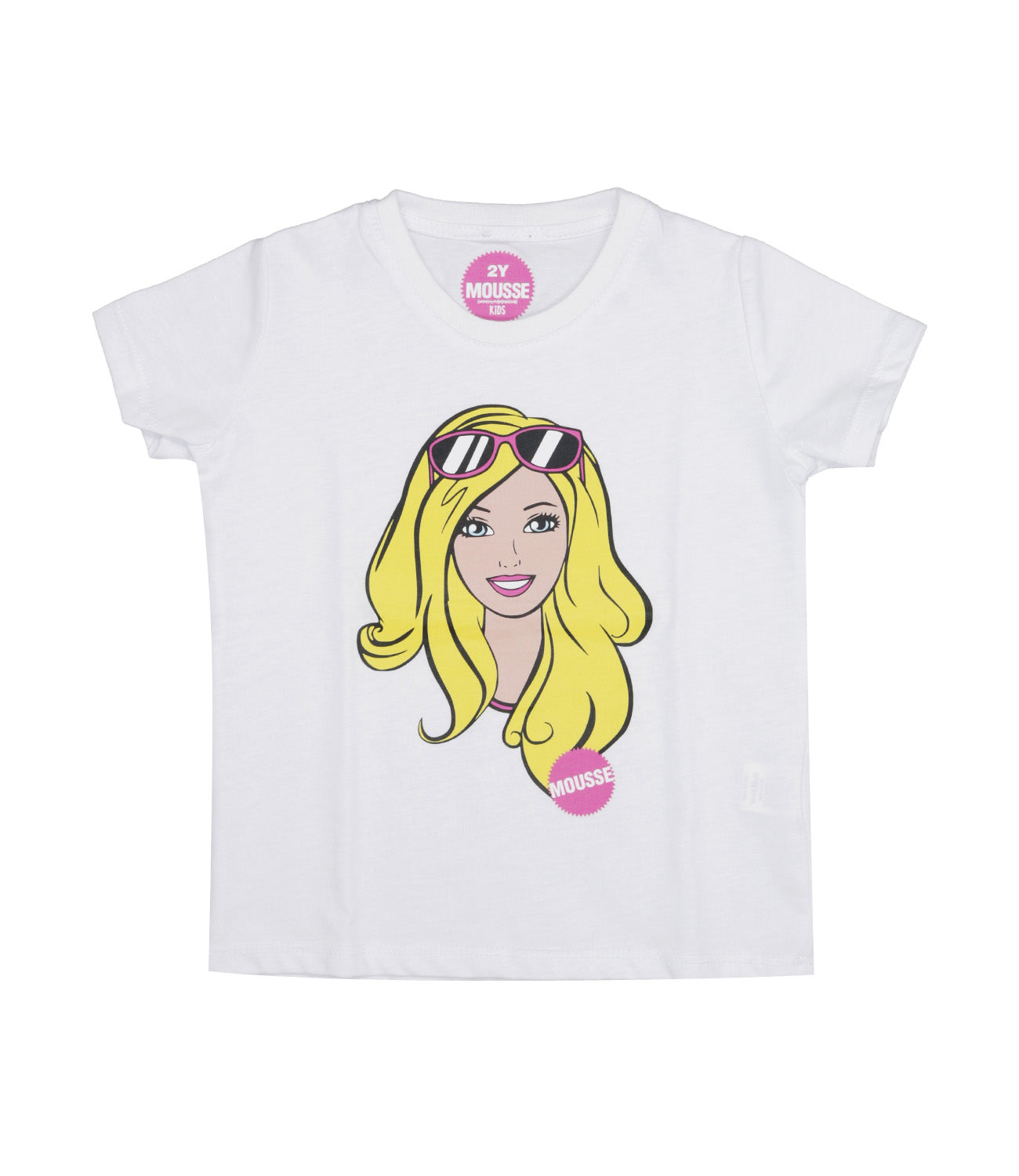 Mousse Dans La Bouche | T-Shirt Babe Bianco