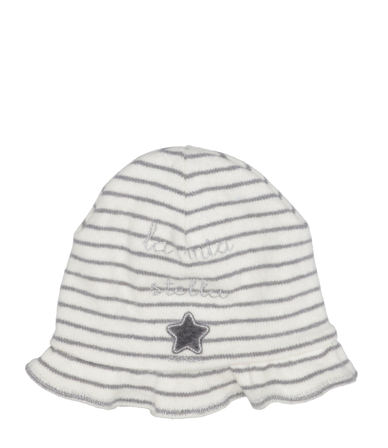 Nanan | Grey and Cream Beret