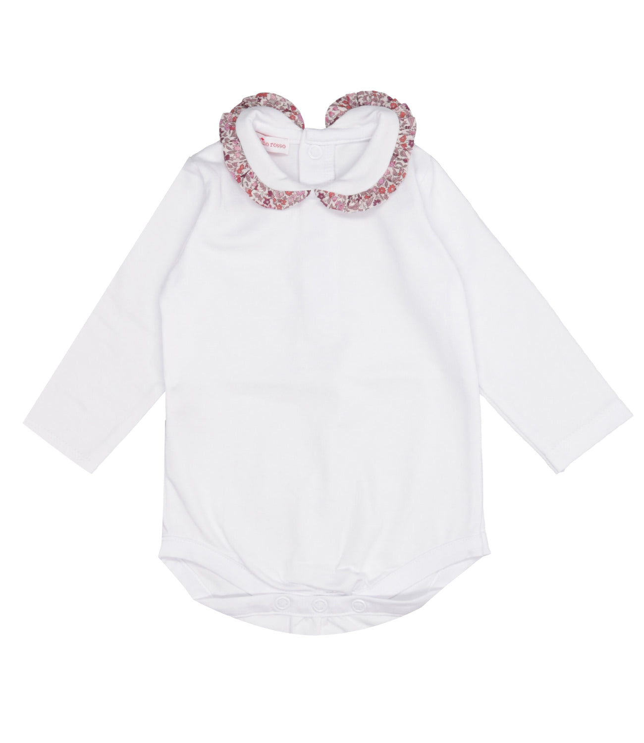 Pesciolino Rosso Kids Beachwear | Body Bianco e Rosa