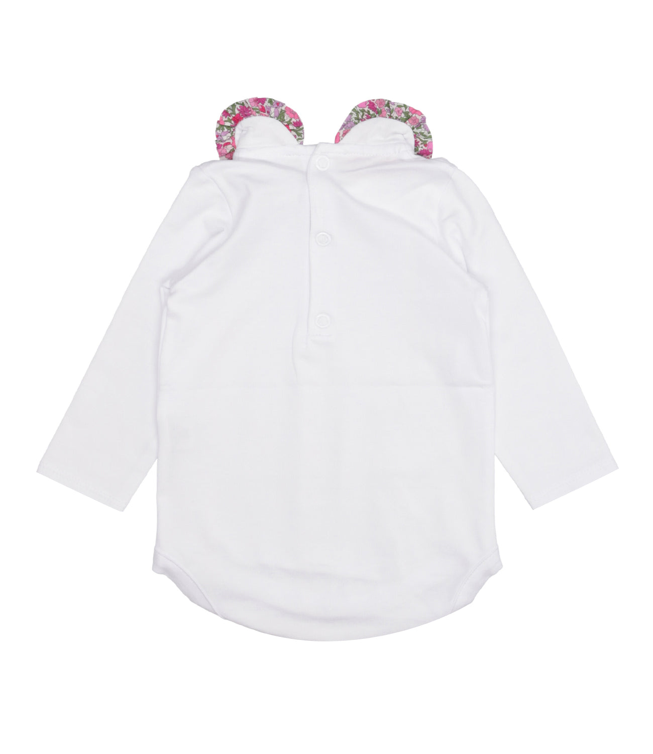 Pesciolino Rosso Kids Beachwear | Body Bianco e Rosa