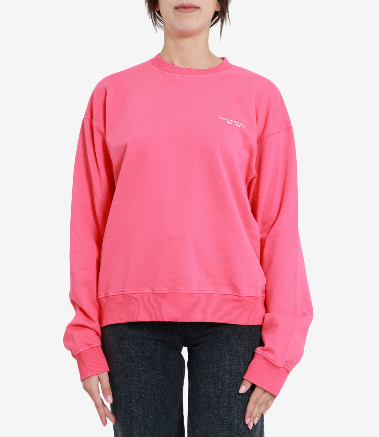 Philosophy di Lorenzo Serafini | Sweatshirt Fuxia