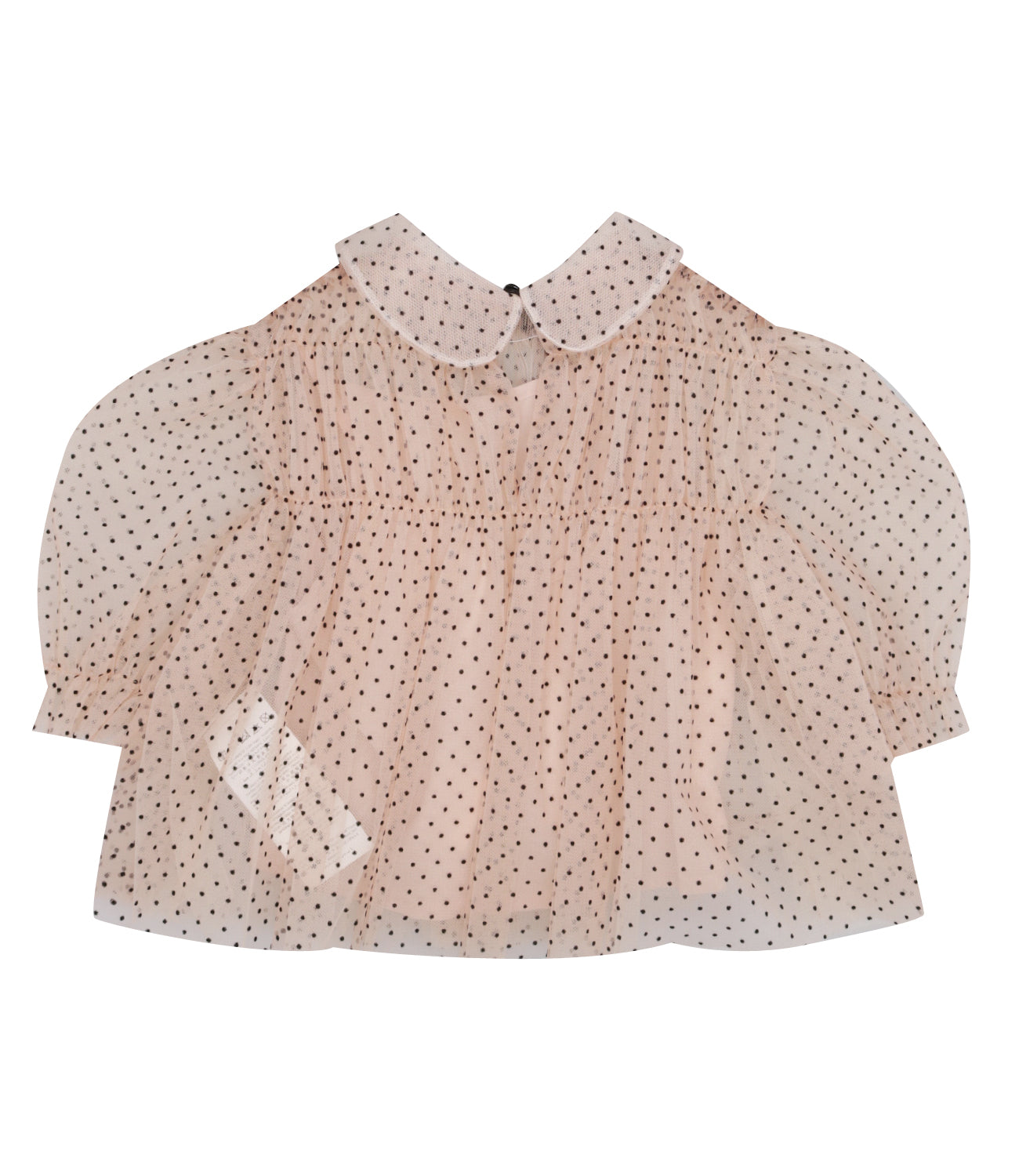 Philosophy by Lorenzo Serafini Kids | Camicia in Tulle Rosa e Nera