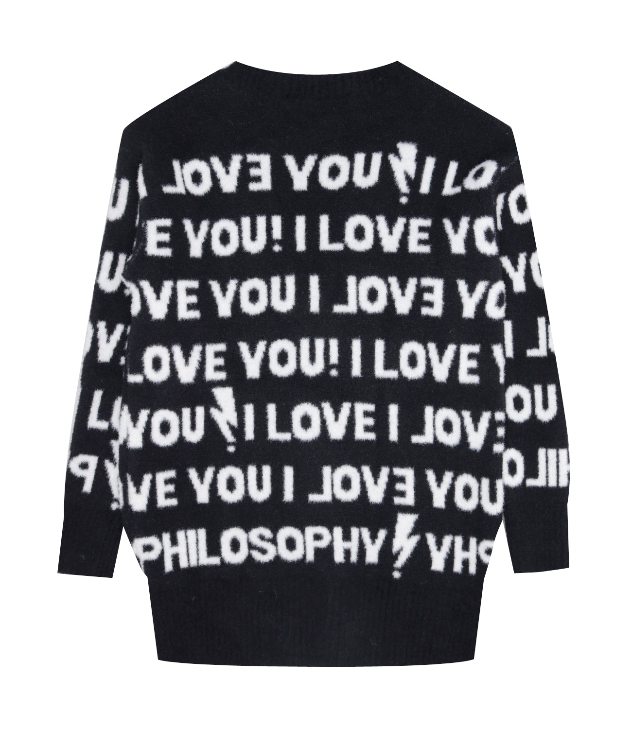 Philosophy by Lorenzo Serafini Kids | Cardigan Nero