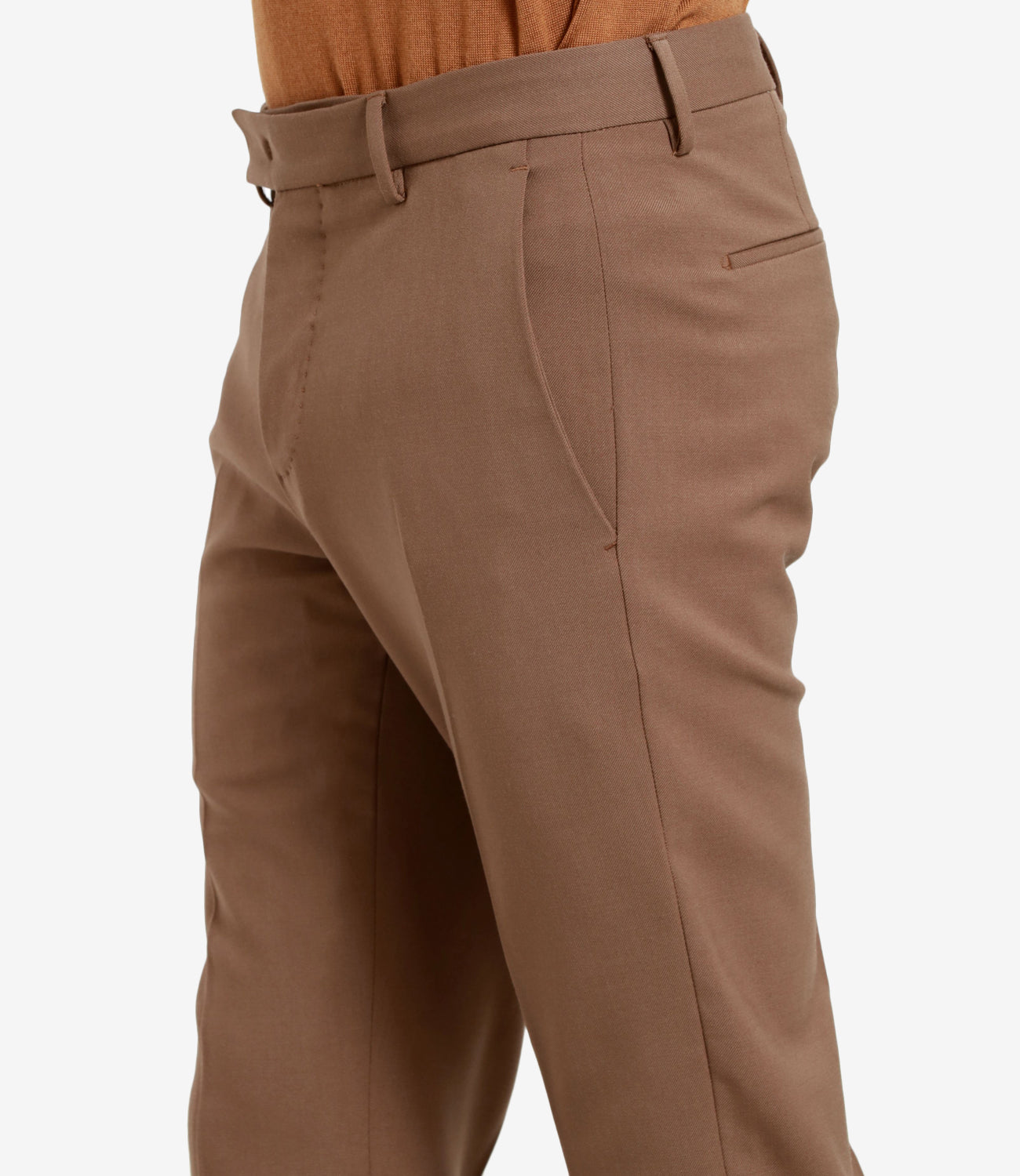 PT Torino | Pantalone Dieci Marrone