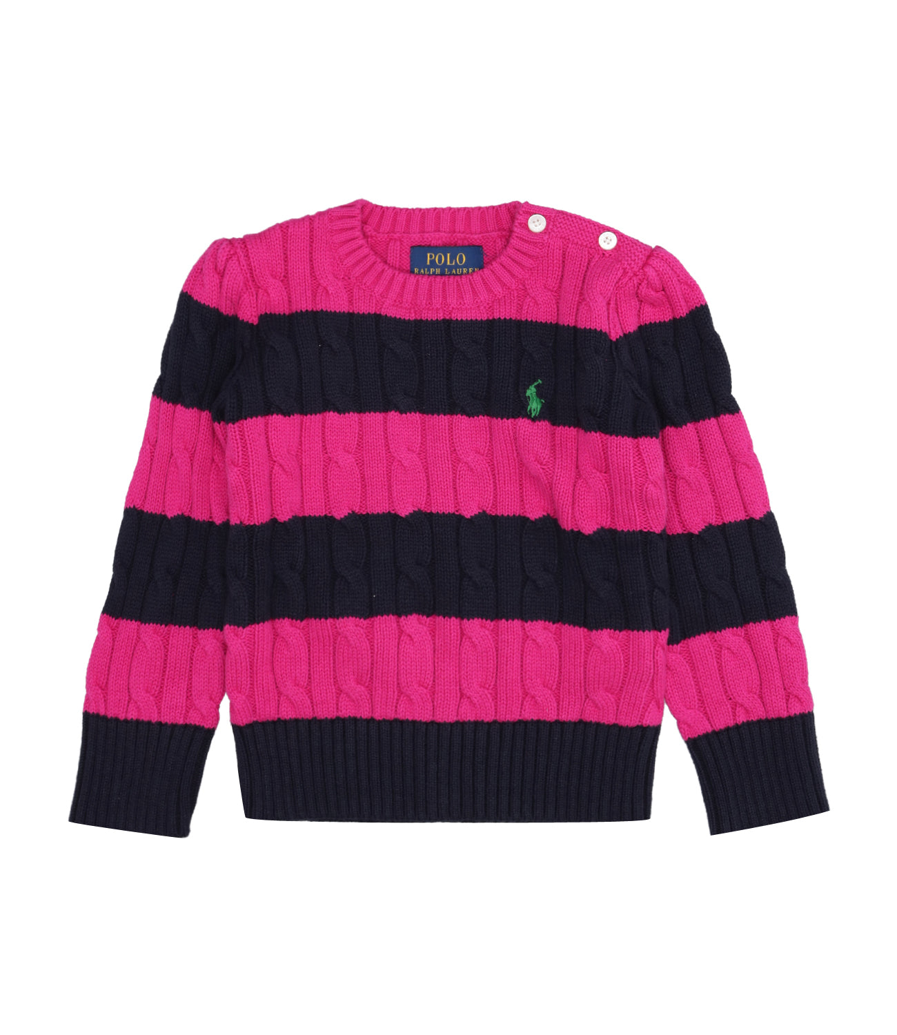 Ralph Lauren Childrenswear | Maglia Fuxia e Blu