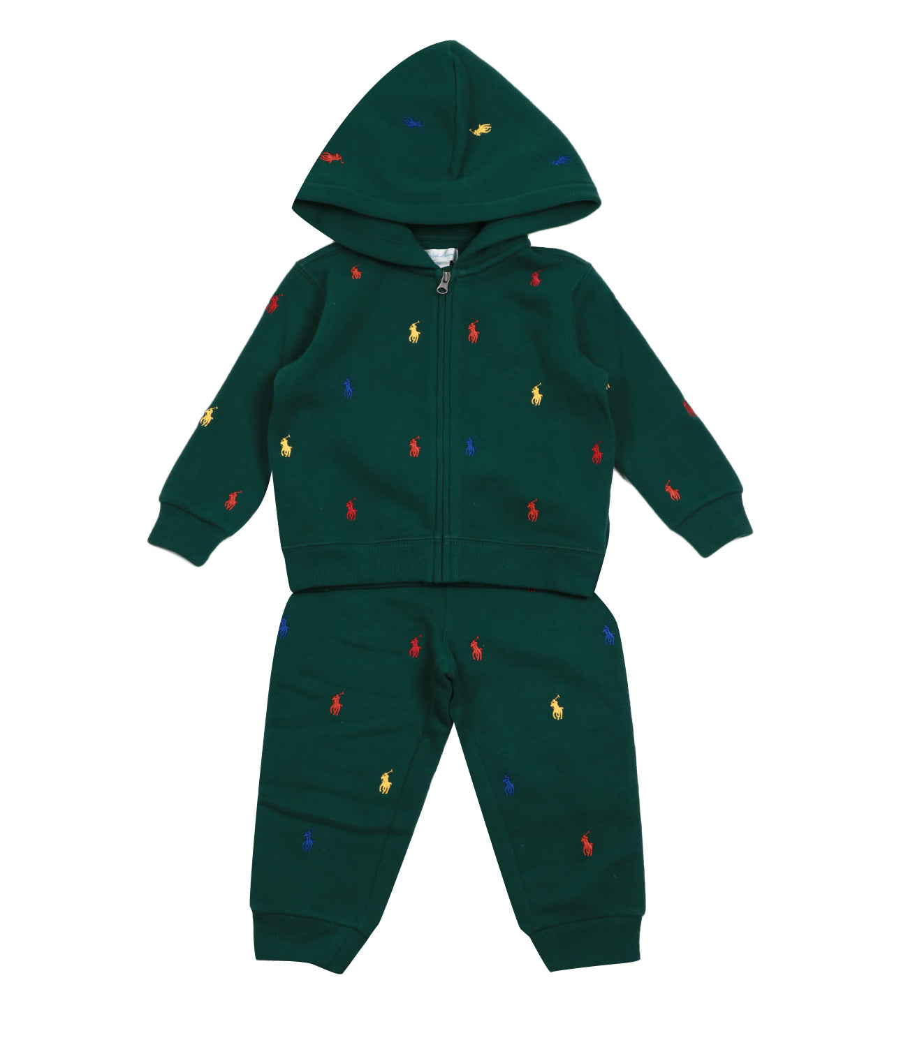 Ralph Lauren Childrenswear | Sweatshirt and Pants Suit Green