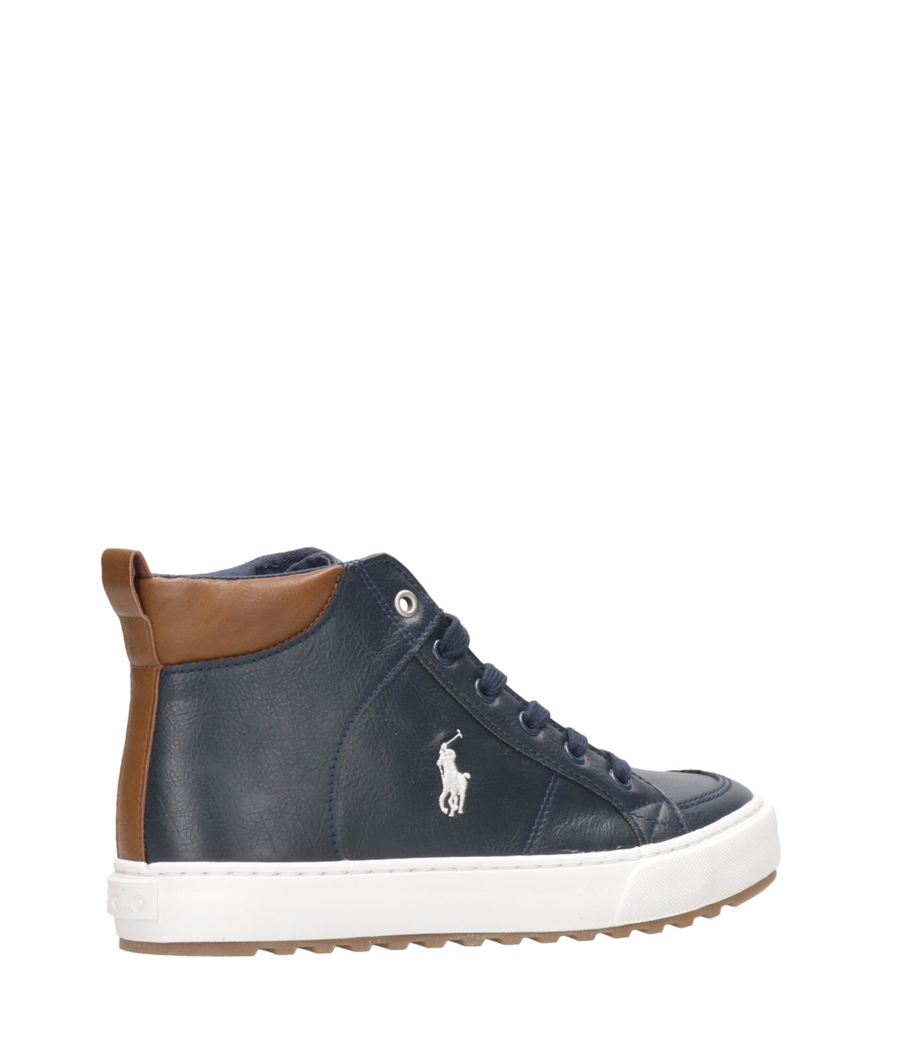 Ralph Lauren Childrenswear | Sneakers Alta Jaxson PS Blu navy e Bianco