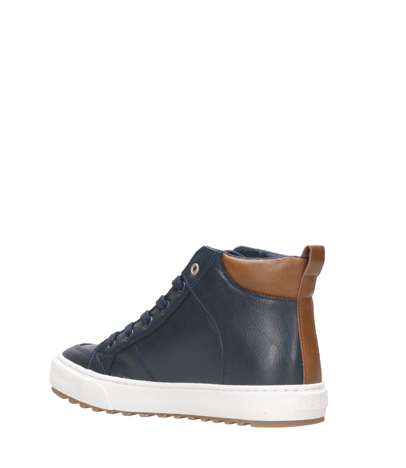 Ralph Lauren Childrenswear | Sneakers Alta Jaxson PS Blu navy e Bianco