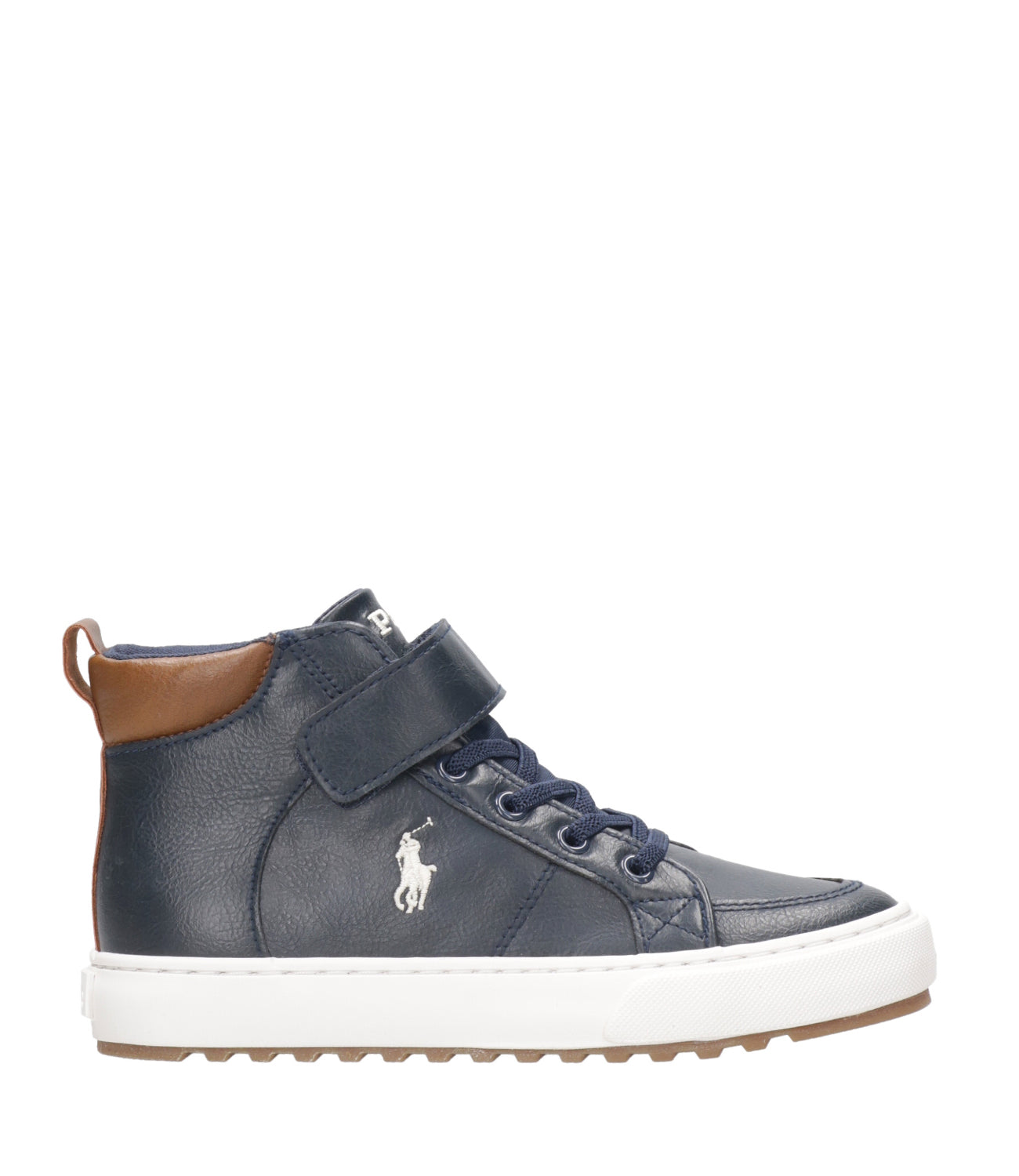 Ralph Lauren Childrenswear | Sneakers Alta Jaxson PS Blu navy e Bianco