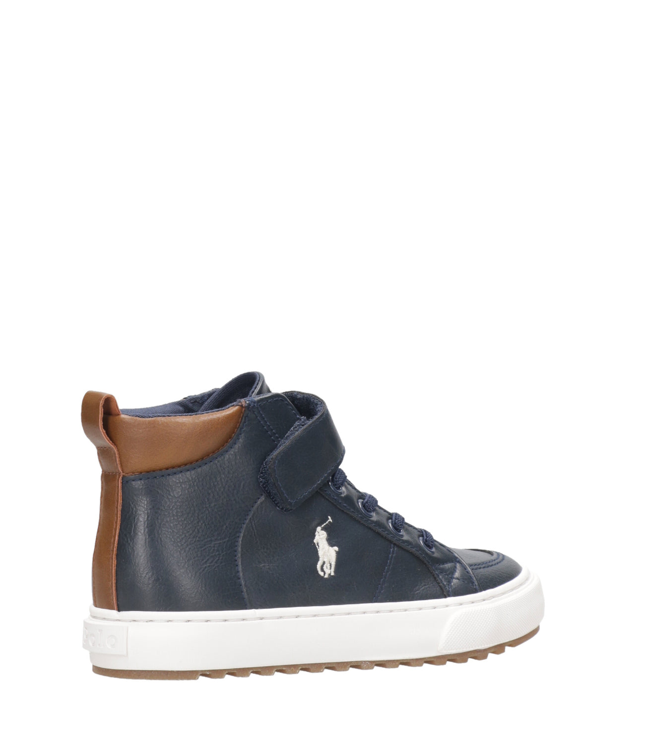 Ralph Lauren Childrenswear | High Sneakers Jaxson PS Navy Blue and White