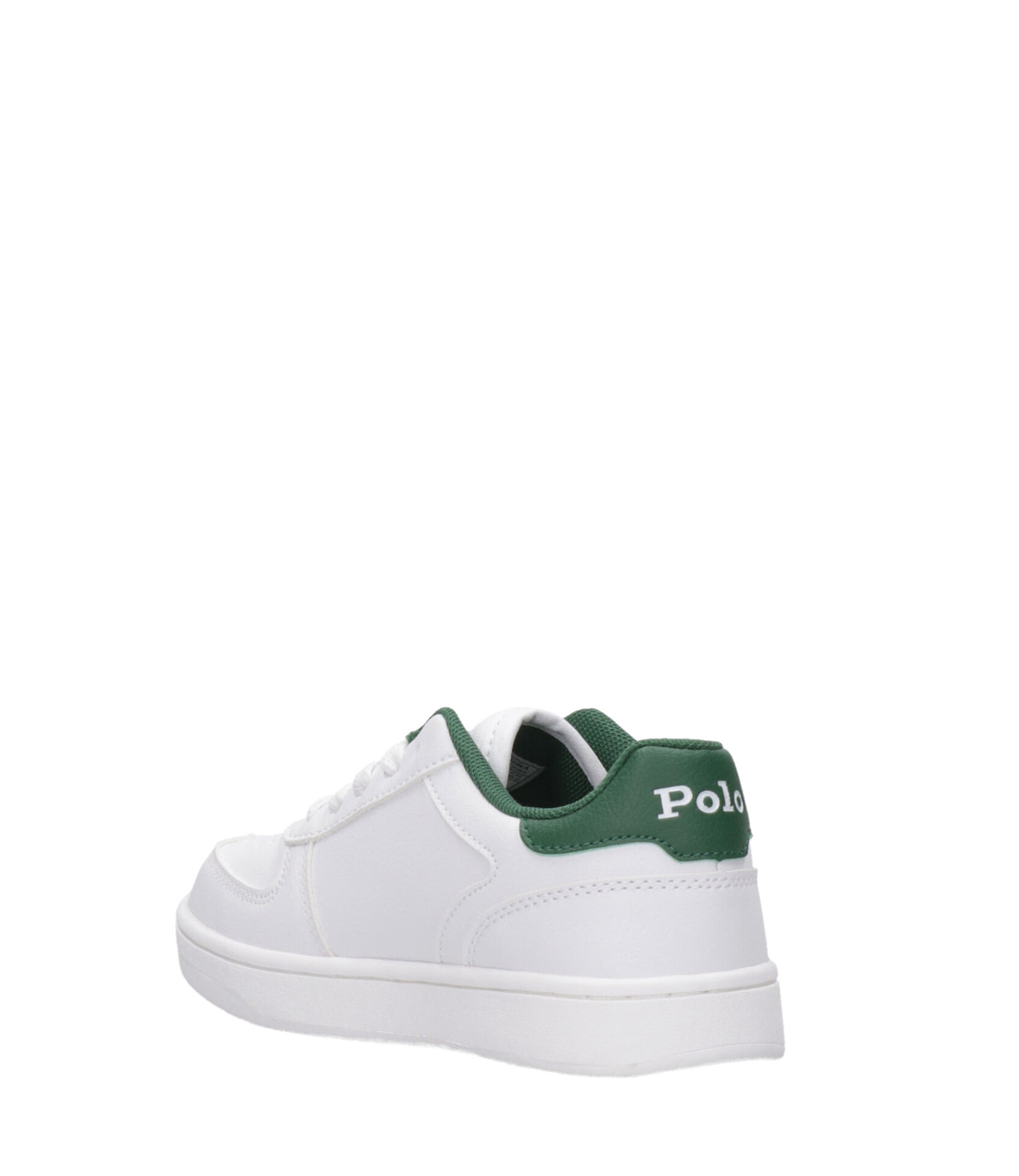 Ralph Lauren Childrenswear | Sneaker Polo Court White and Navy Blue