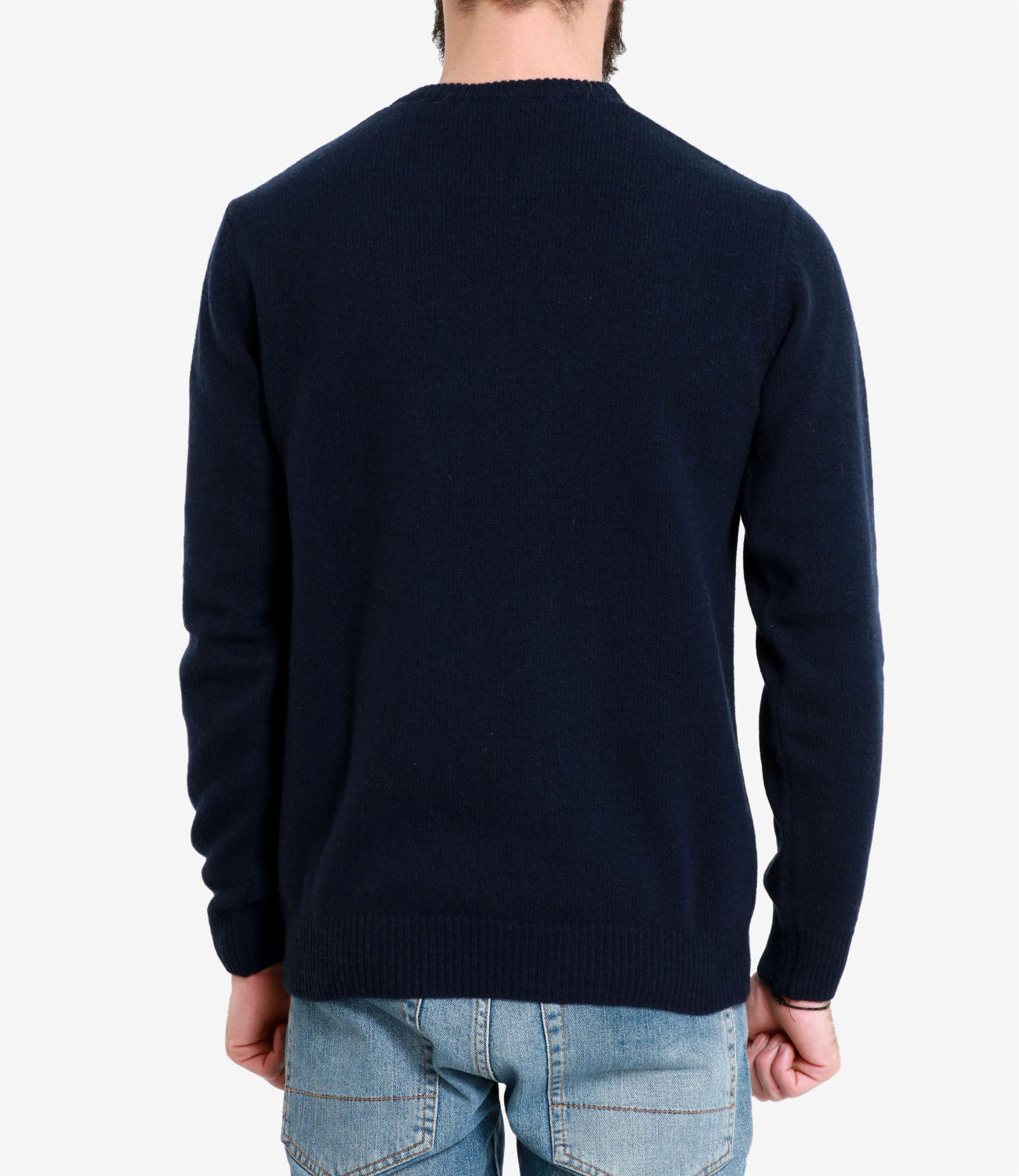 King Cashmere | Navy Blue Sweater