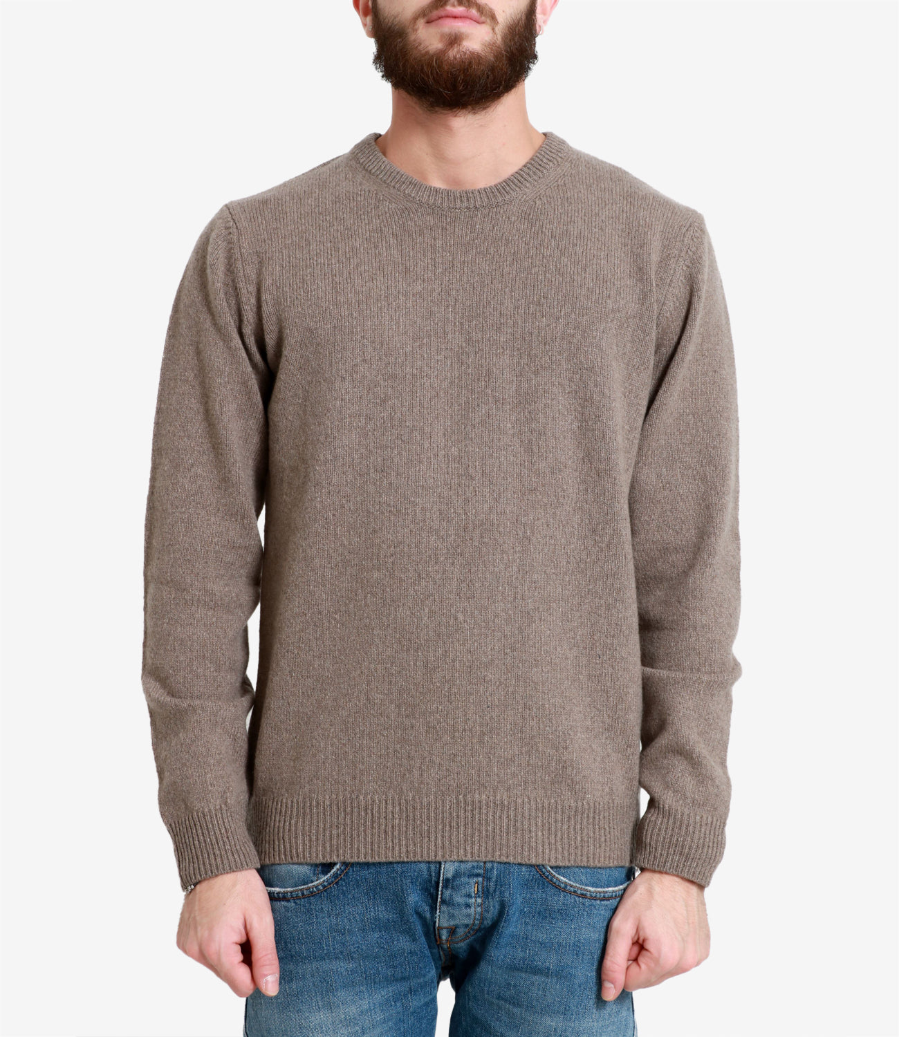 Re Cachemere | Maglia Beige Taupe