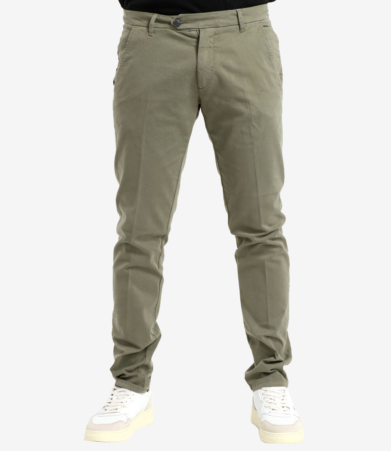 Roy Roger's | Pantalone New Rolf Verde militare