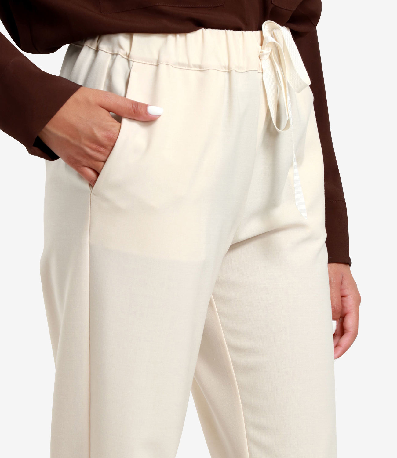 Semicouture | Parchment Buddy Pants