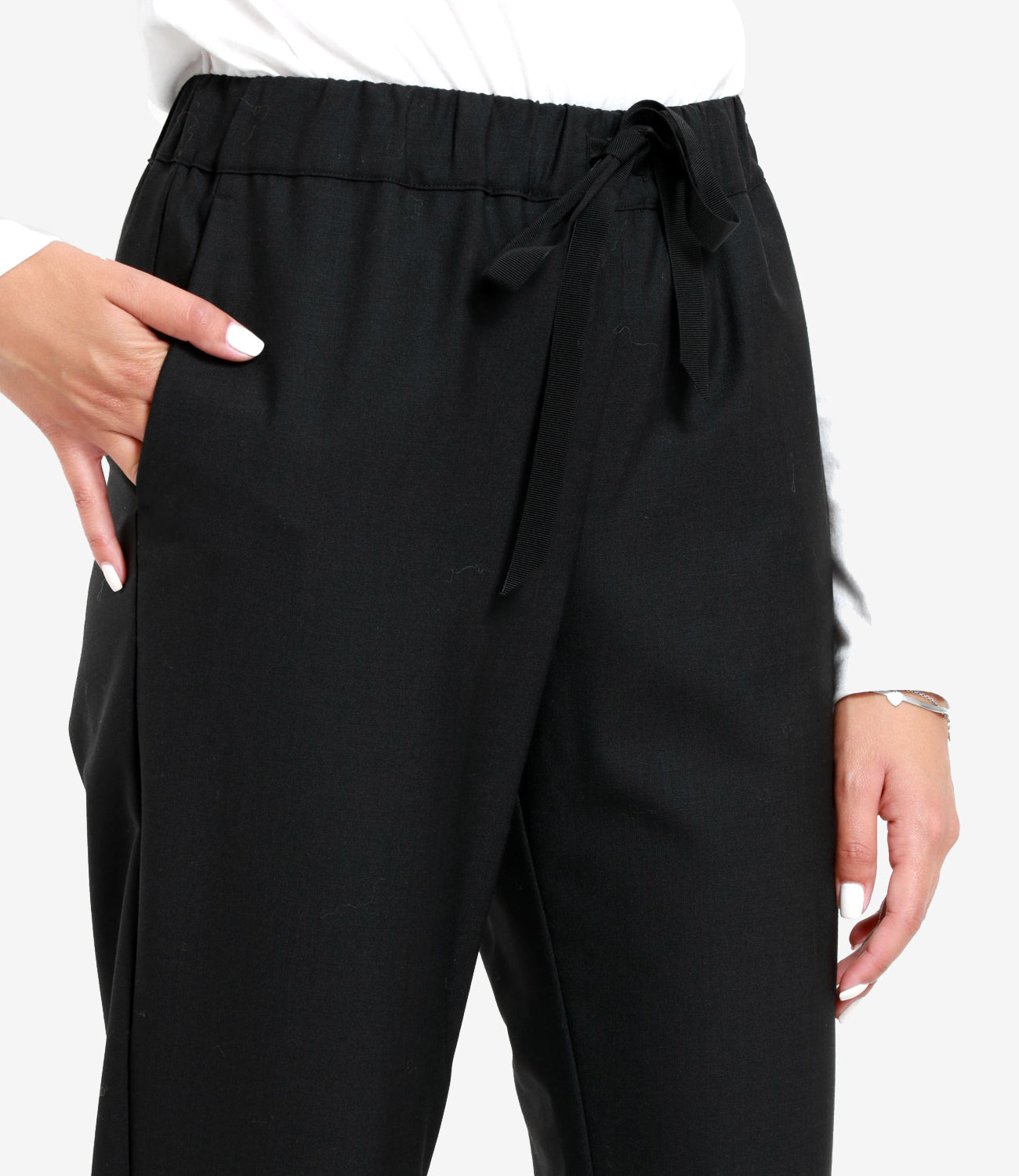 Semicouture | Black Buddy Pants