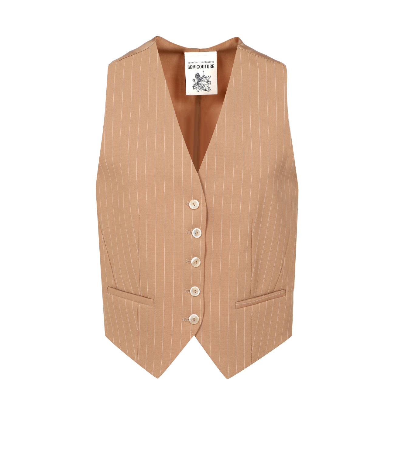 Semicouture | Philomena Honey Vest