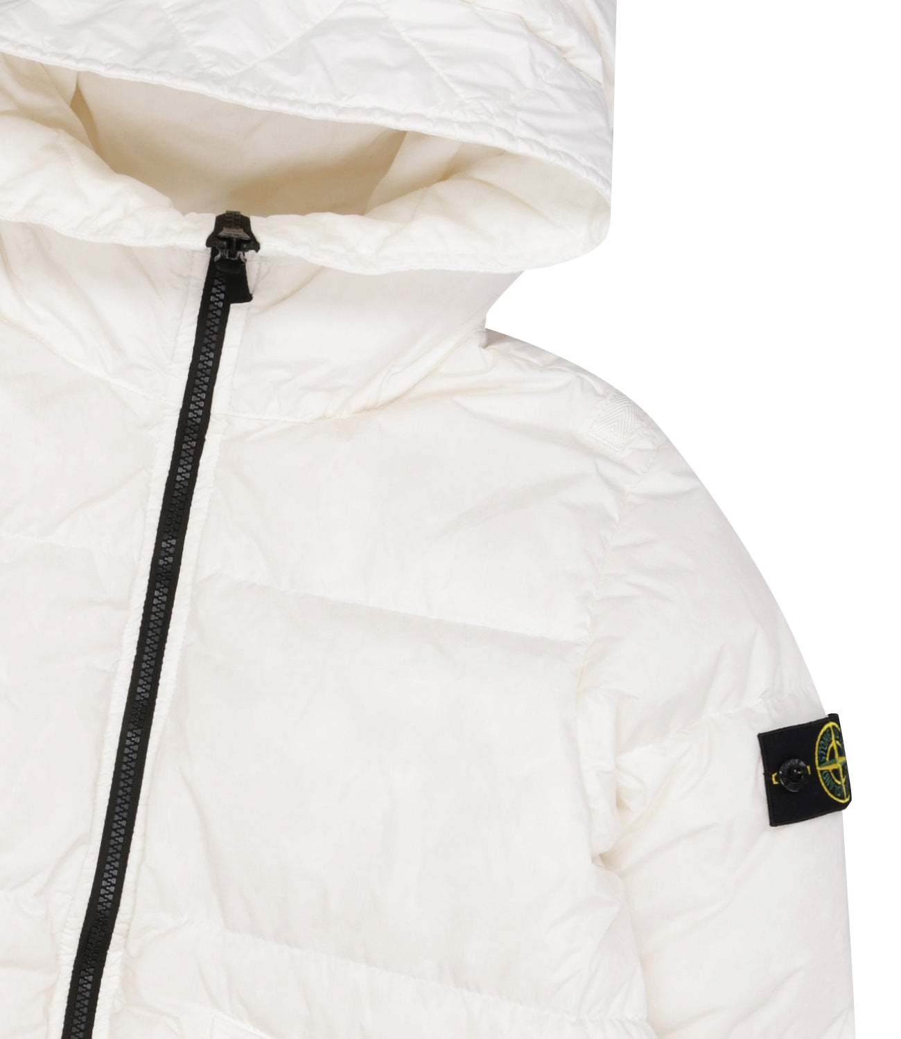 Stone Island Junior | Ivory Down Jacket