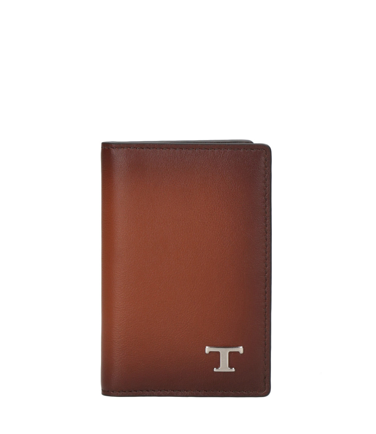 Tod's | Cigar Brown Credit Card Holder