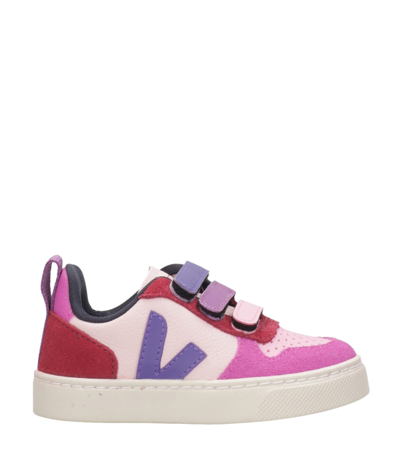 Veja Kids | Sneakers V-10 Rosa, Viola e Rosso