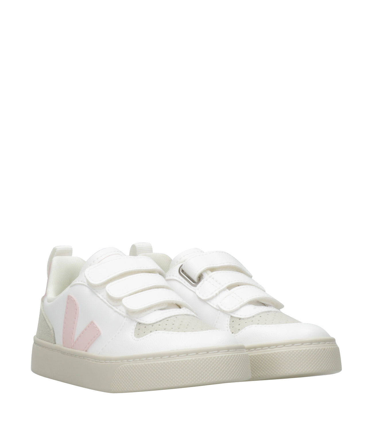 Veja Kids | Sneakers V-12 Bianca e Rosa