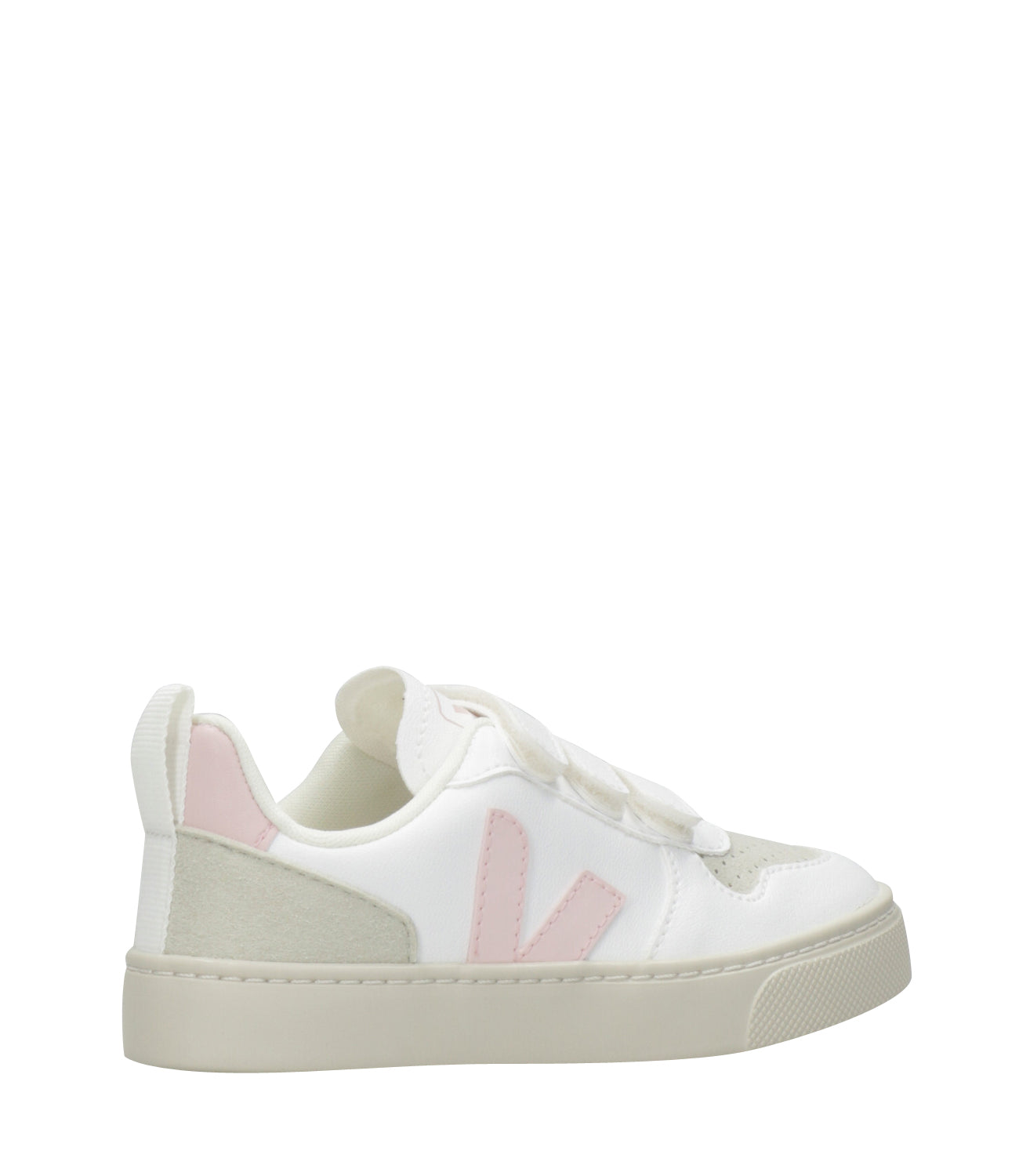 Veja Kids | Sneakers V-12 White and Pink