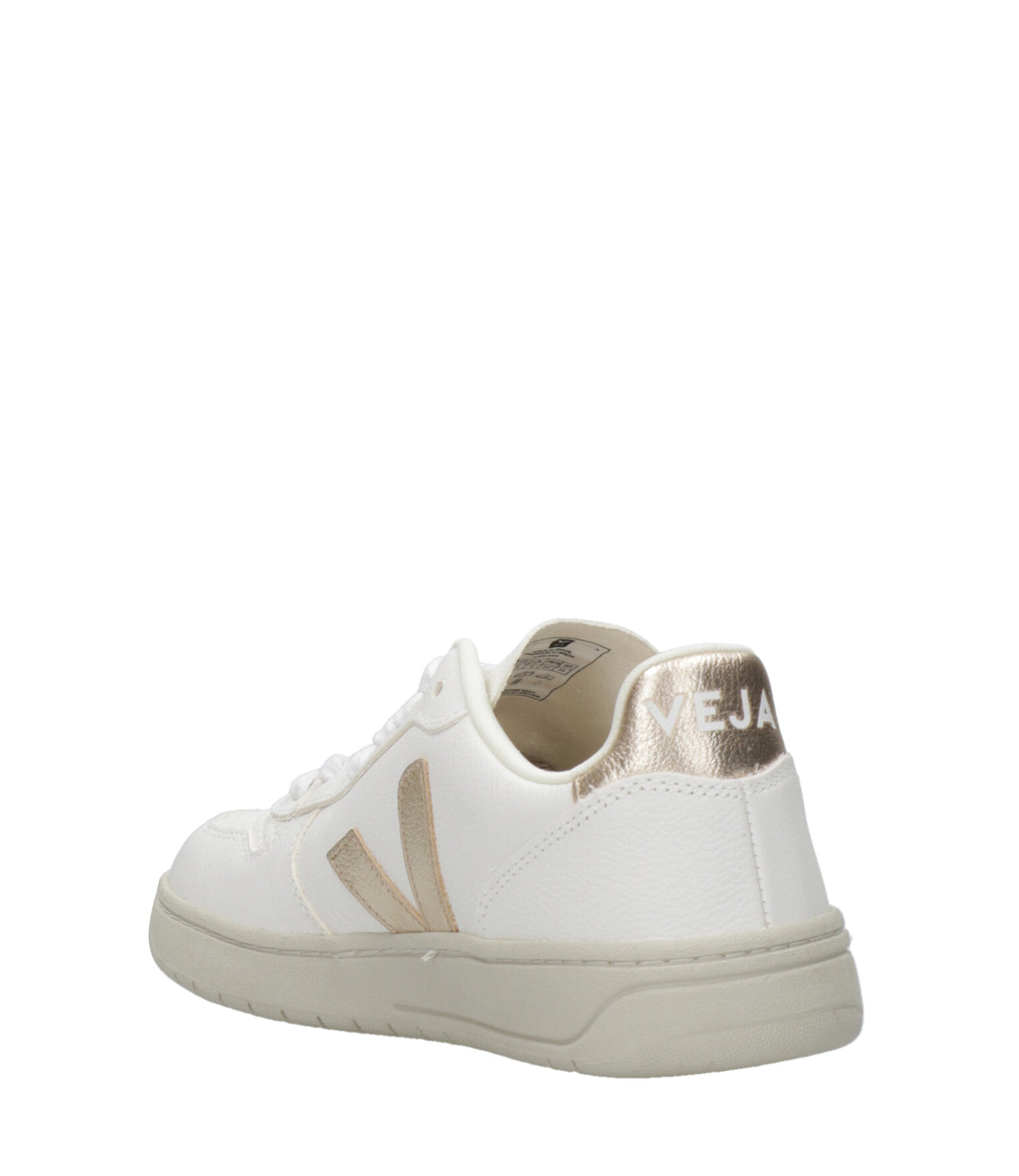 Veja | Sneakers V-10 White and Platinum