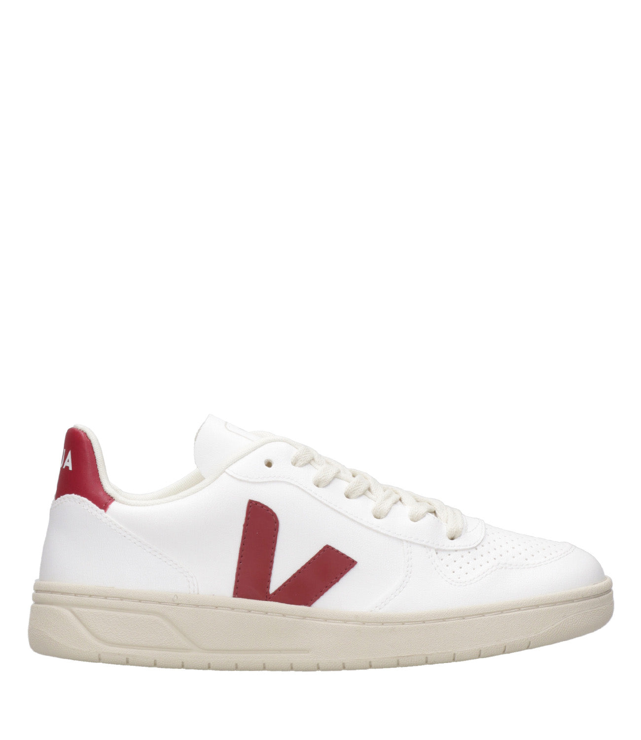 Veja | Sneakers V-10 Bianco e Bordeaux