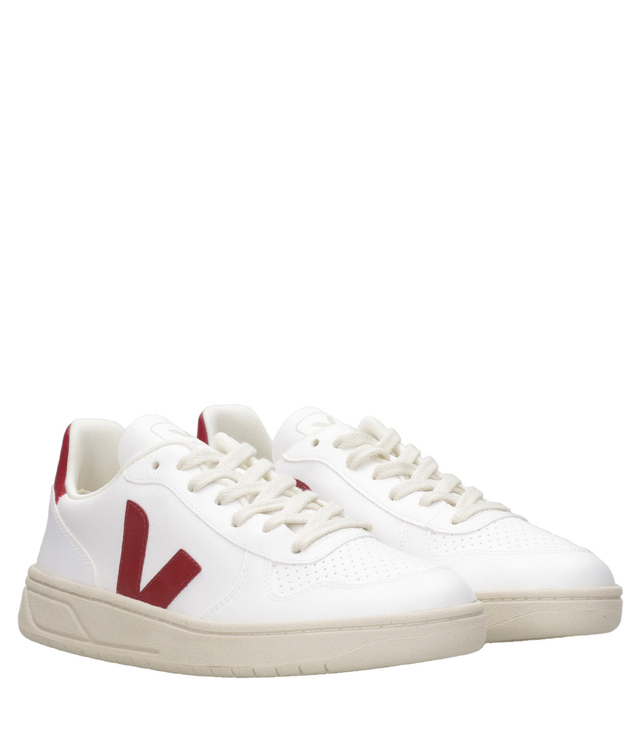 Veja | Sneakers V-10 Bianco e Bordeaux