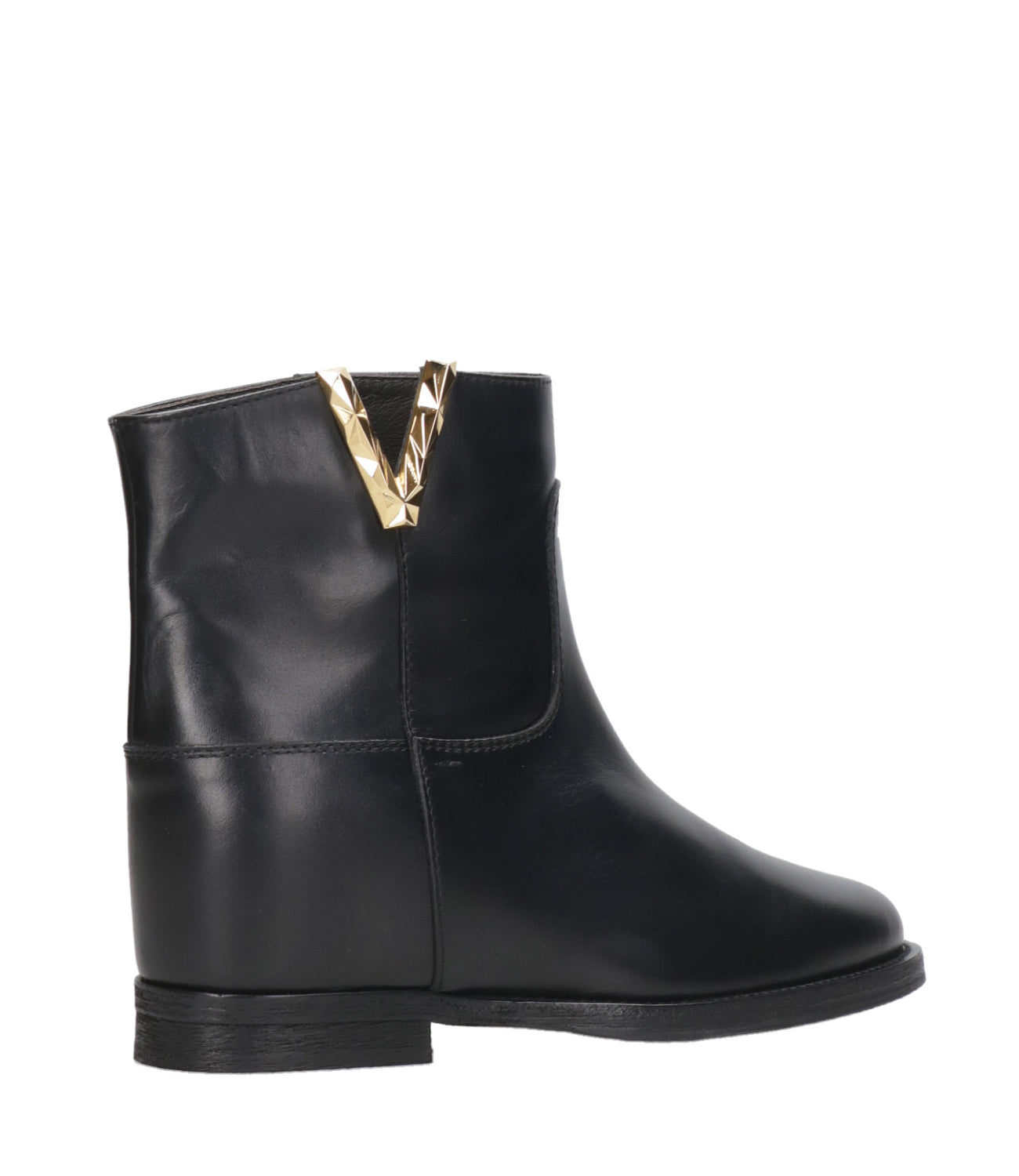 Via Roma 15 | Black ankle boot