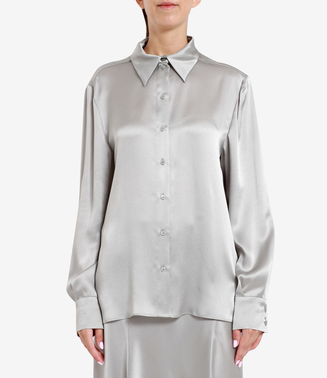 Alberta Ferretti | Camicia Grigio Perla