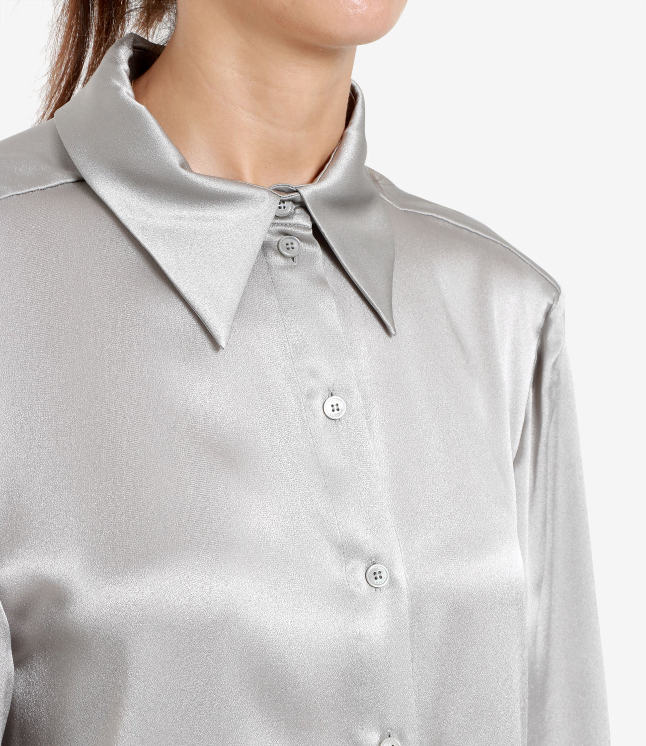 Alberta Ferretti | Camicia Grigio Perla