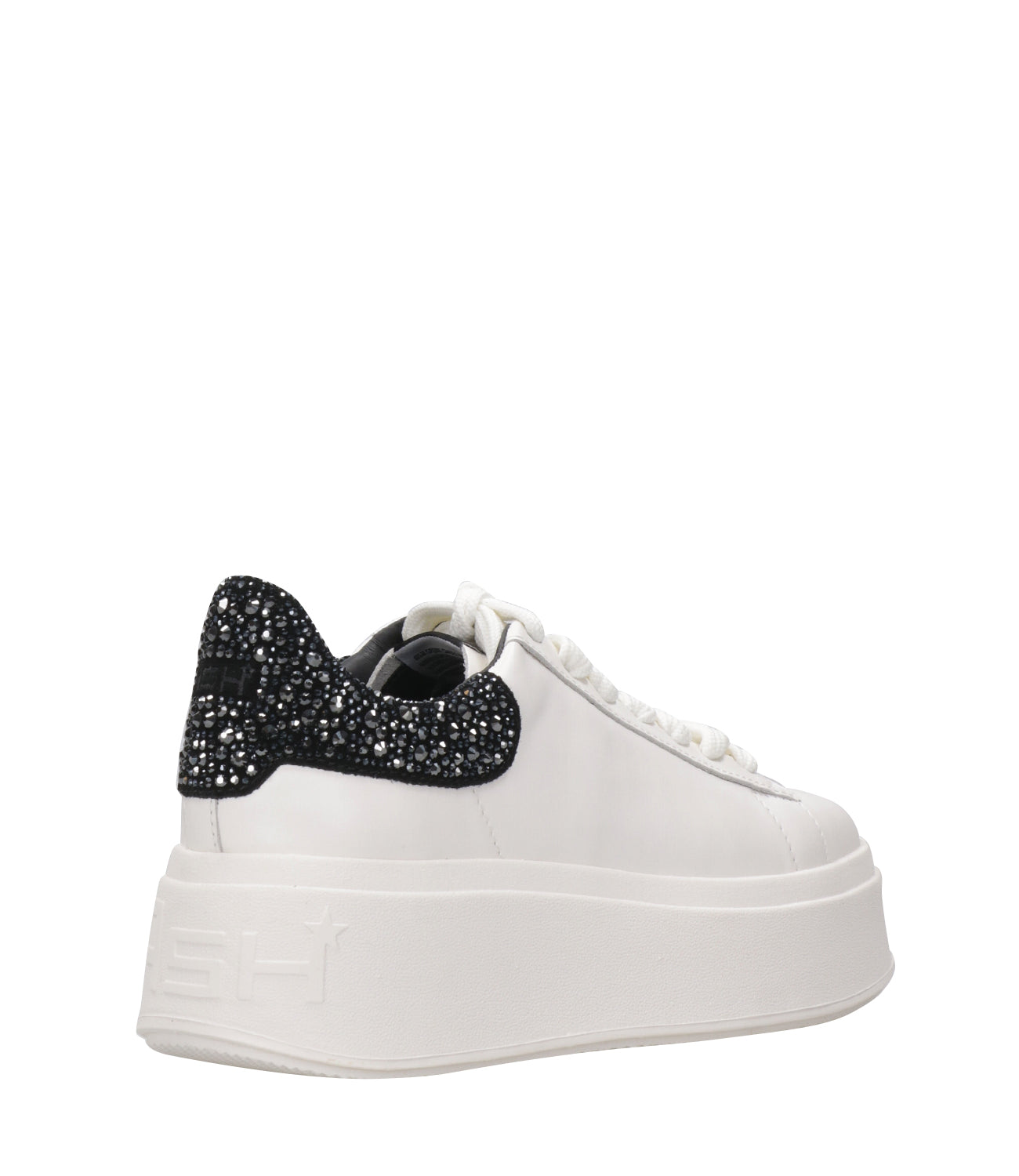 Ash Sport | Moby Rhinestone Sneakers Black and White