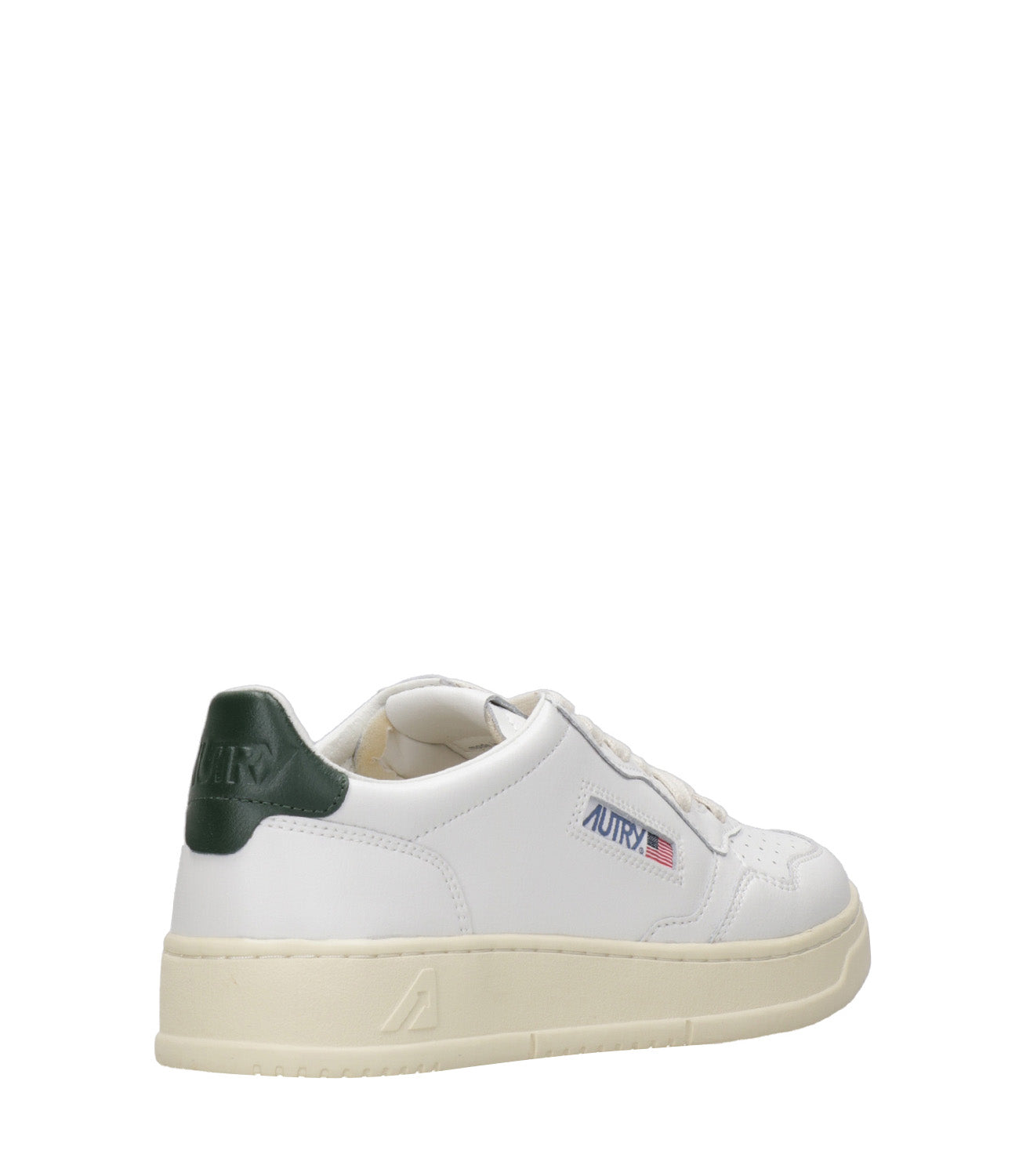 Autry | White and Green Sneakers