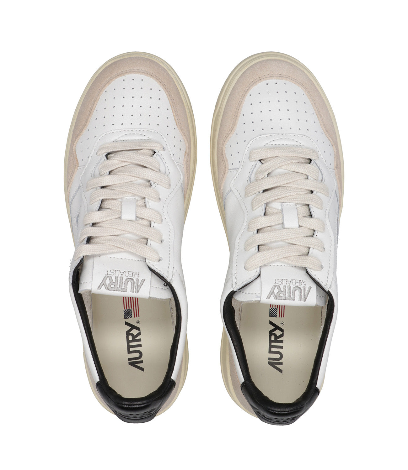 Autry | Sneakers Medalist Low Bianco e Nero