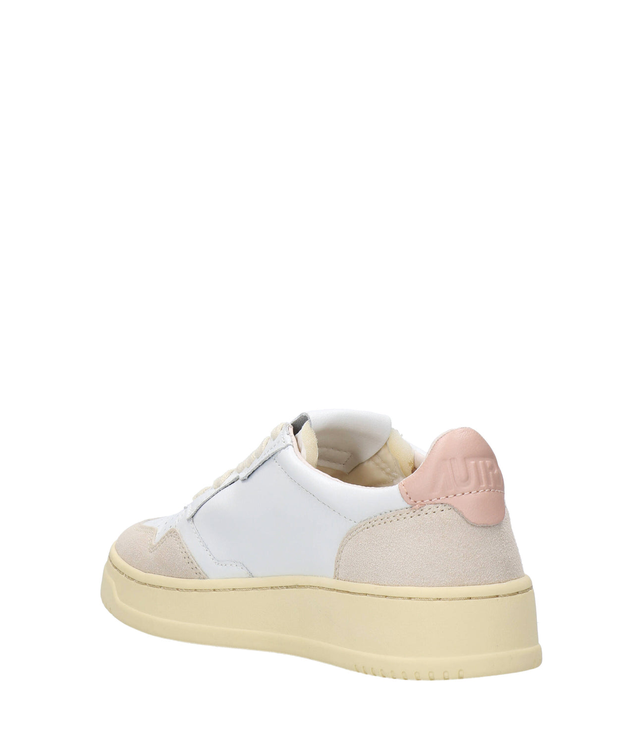 Autry | Sneakers Medalist Low Bianco e Rosa