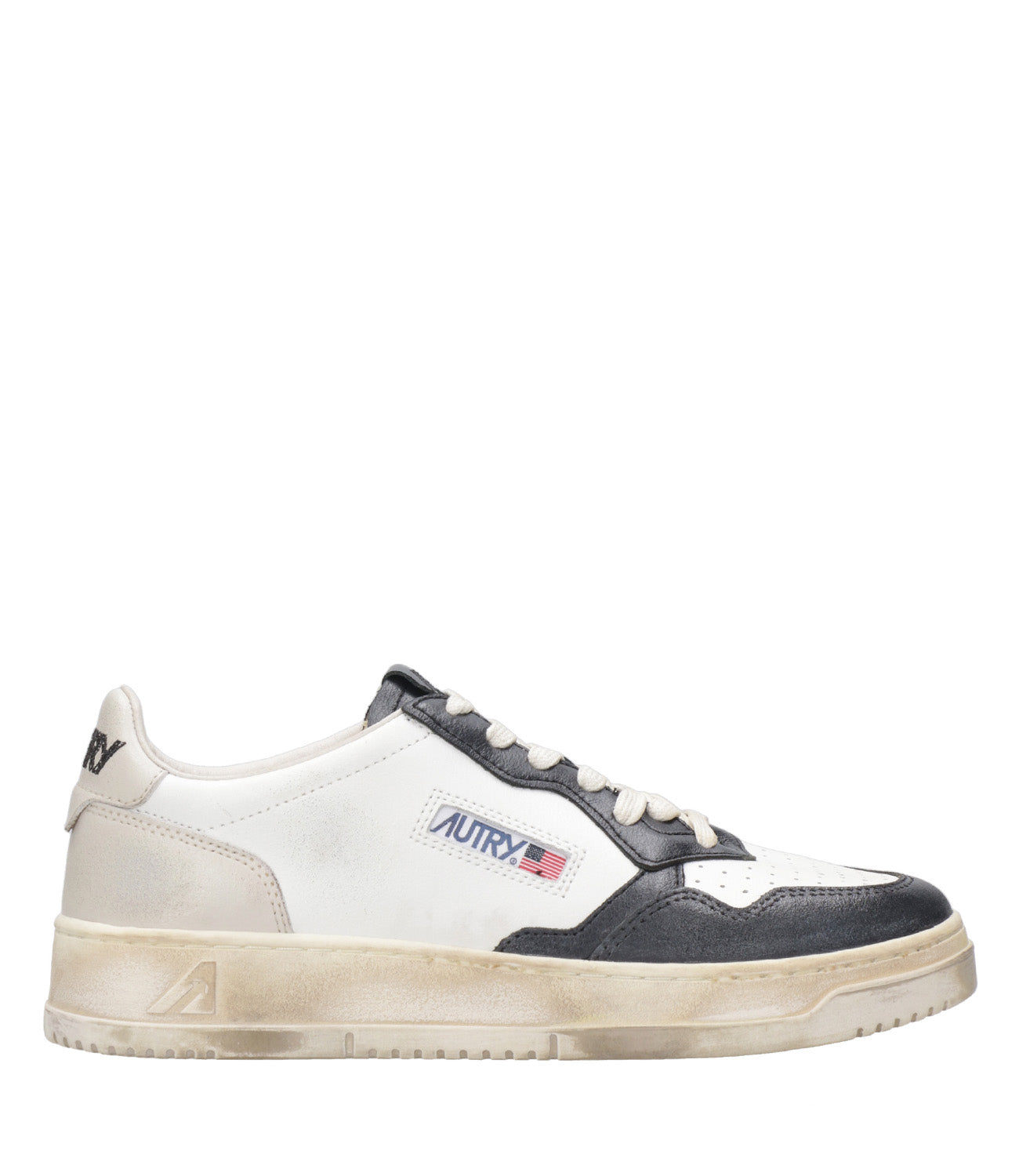 Autry | Sneakers Super Vintage Low Bianco e Nero