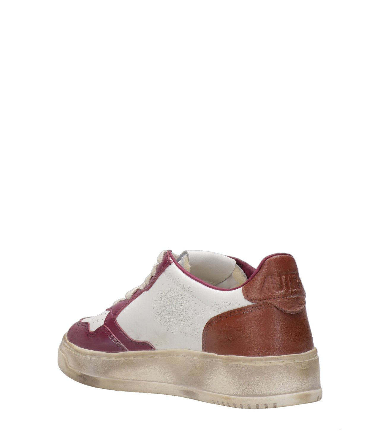 Autry | Sup Vint Low Sneakers Purple and Brown