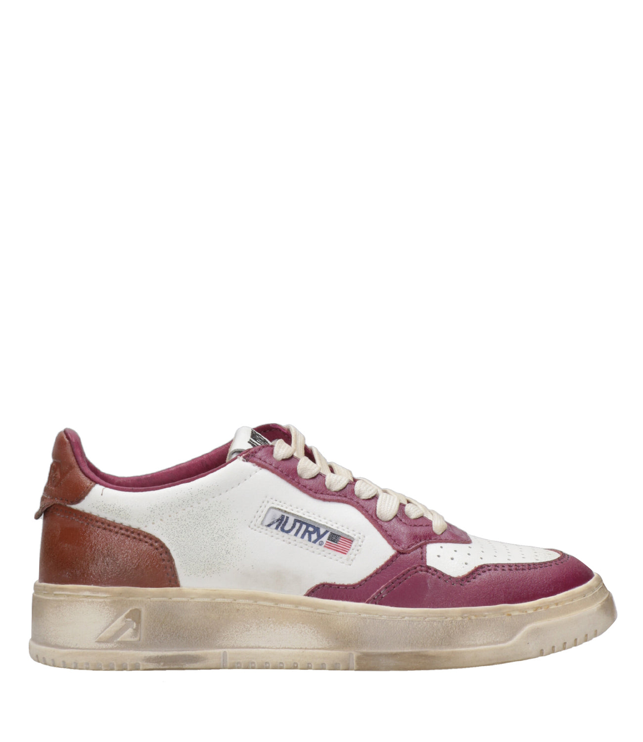 Autry | Sneakers Sup Vint Low Viola e Marrone