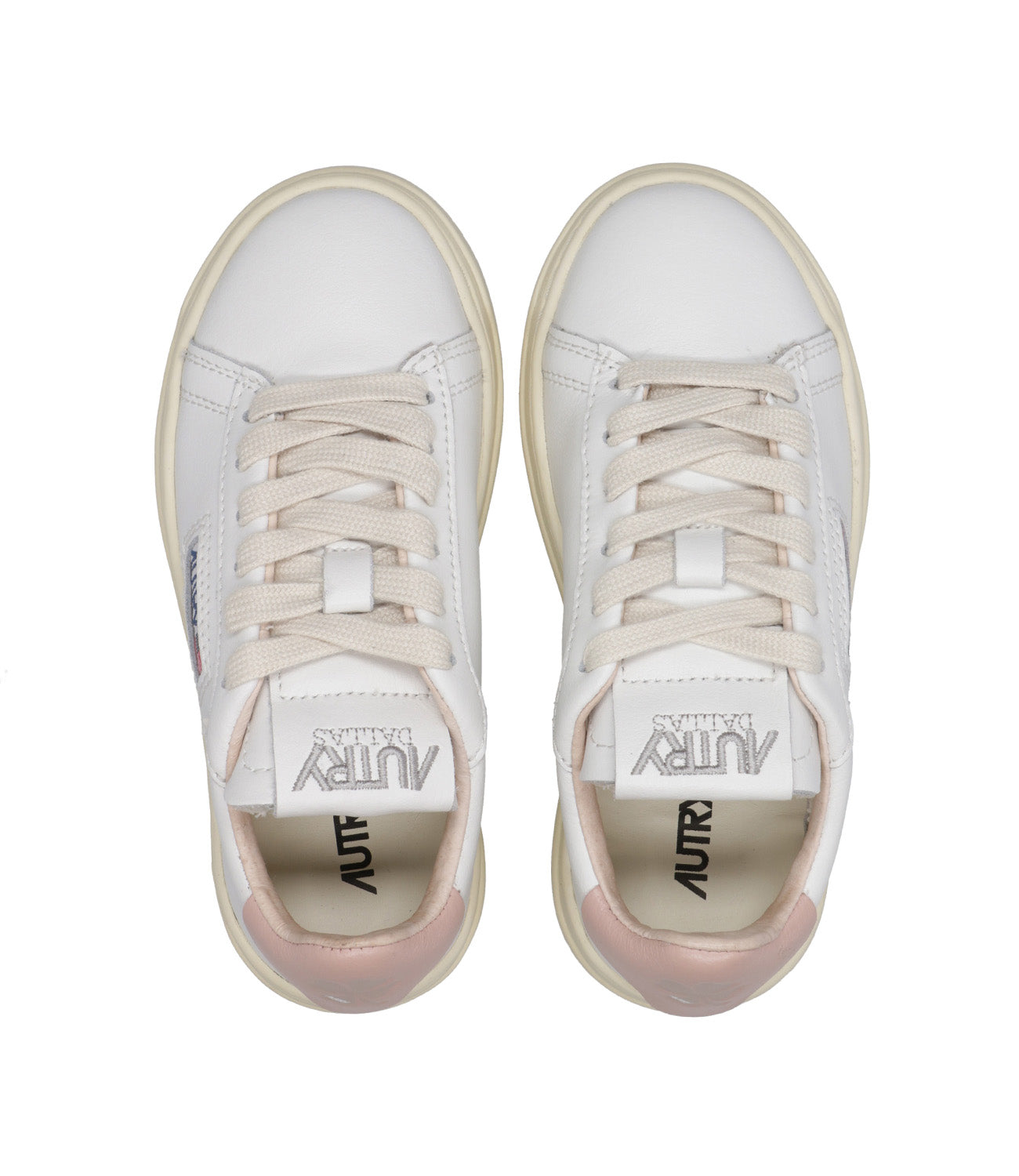 Autry Kids | Sneakers Dallas Kid Low White and Old Pink