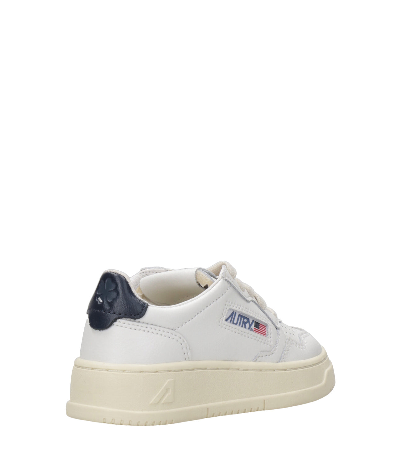 Autry Kids | Sneakers Medalist Low Bianco e Blu