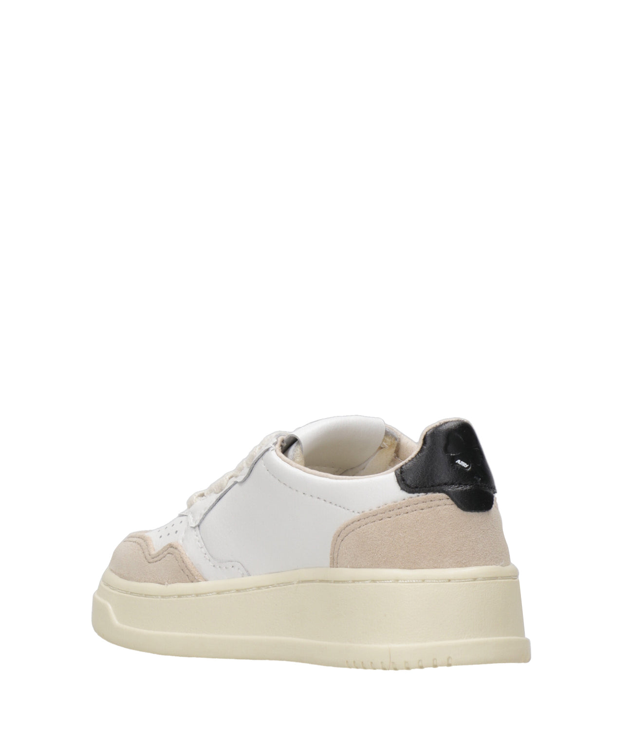 Autry Kids | Sneakers Medalist Low Bianco e Nero