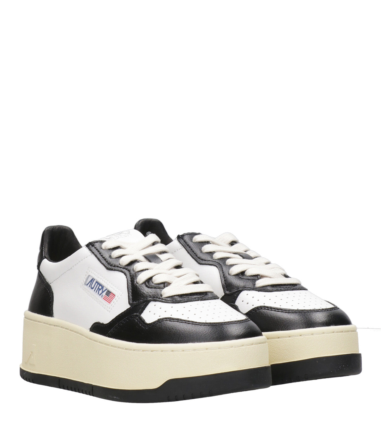 Autry | Sneakers Platform Low Bianco e Nero