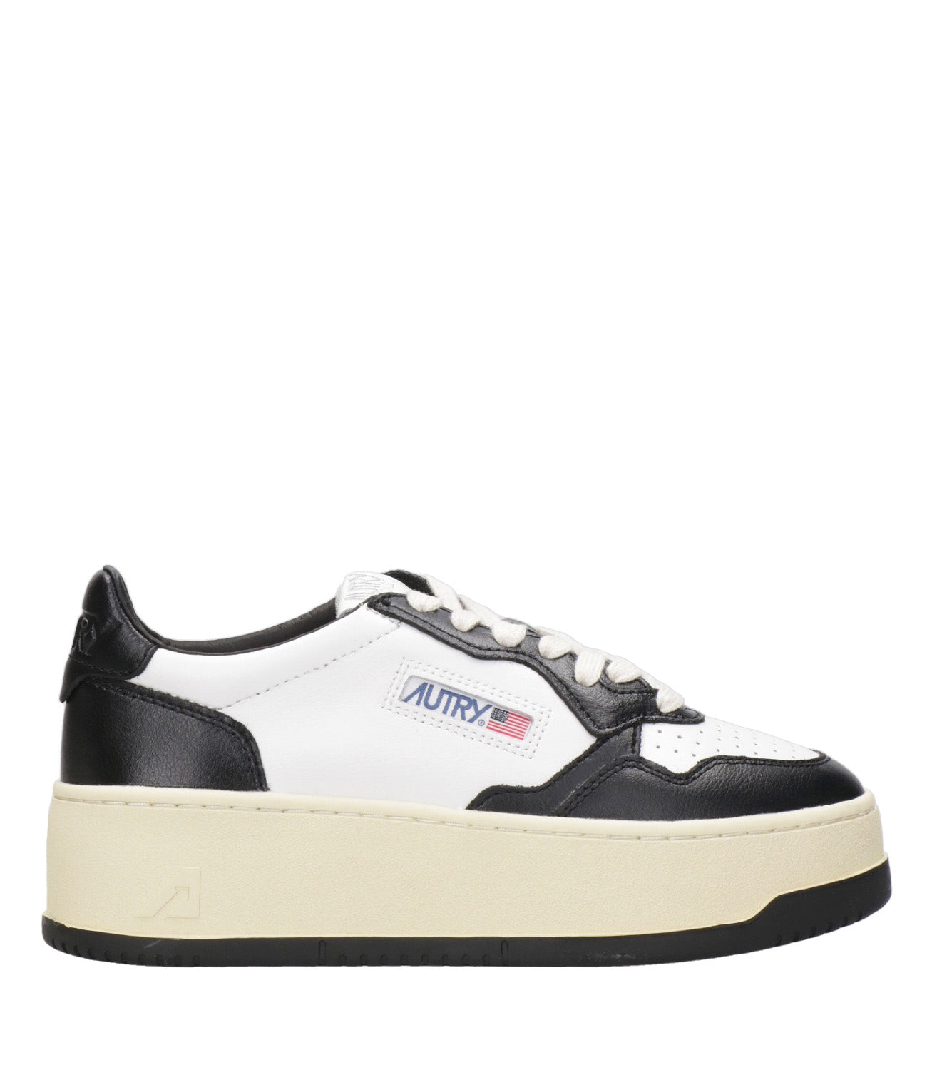 Autry | Sneakers Platform Low Bianco e Nero